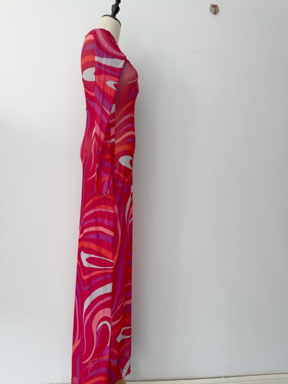 Pucci Tulle Marmo Print Maxi Dress - Picture 6 of 12